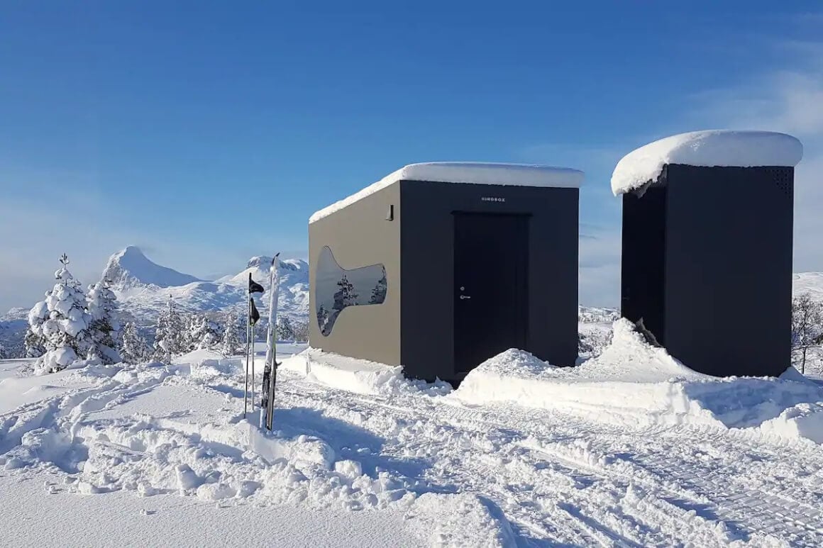 Modern 1-Bed Cabin Near Ski Resort in Norway
