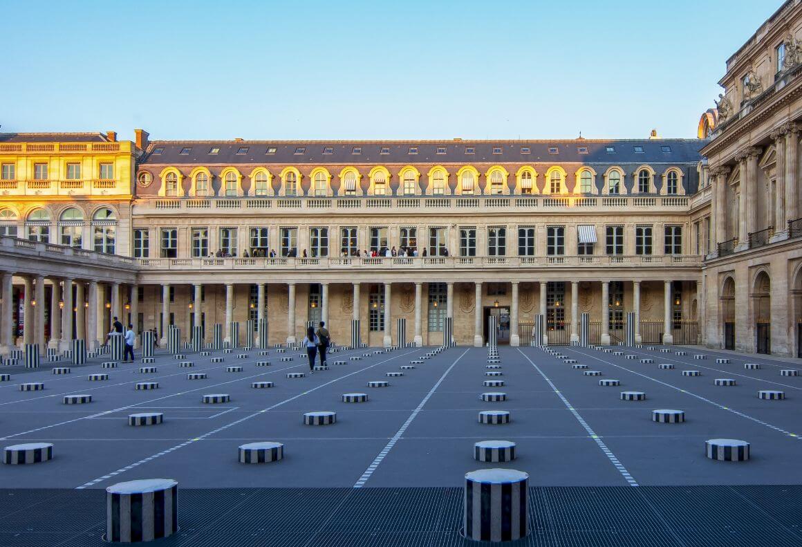 Palais Royal Courtyard Paris