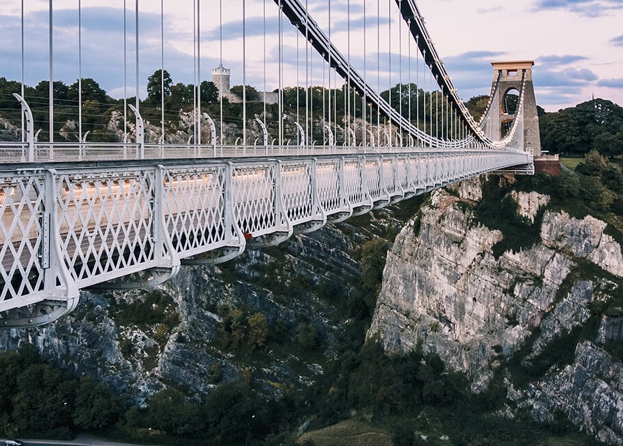 Clifton suspension Bridge in Bristol