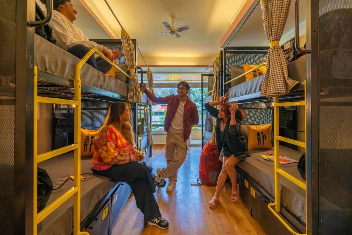 The Hosteller Mcleodganj, Bhagsu Waterfall india