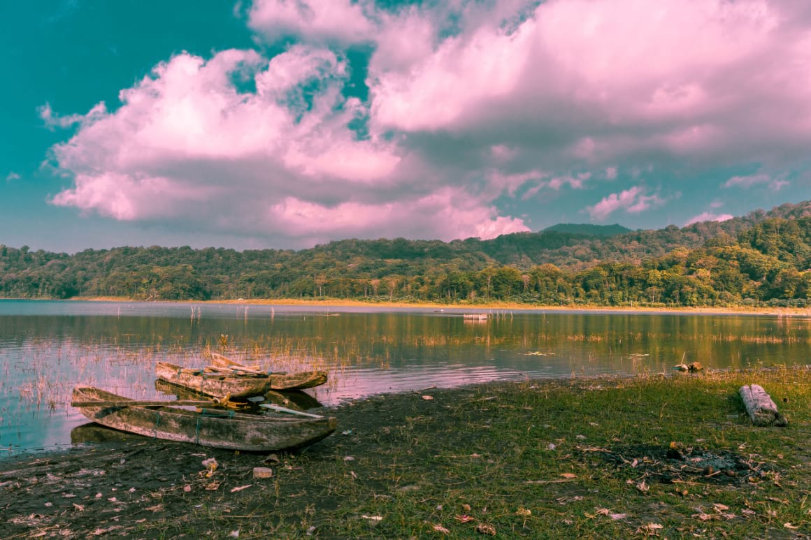 Camp by the Shores of Lake Tamblingan