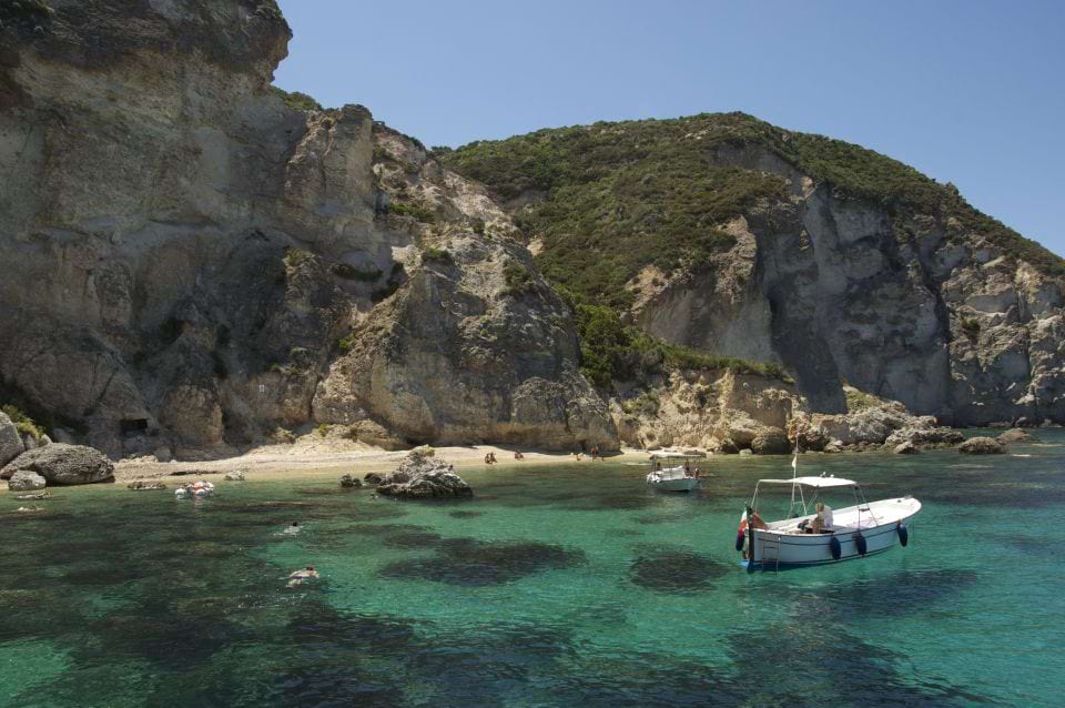 Ponza Coastline Italy