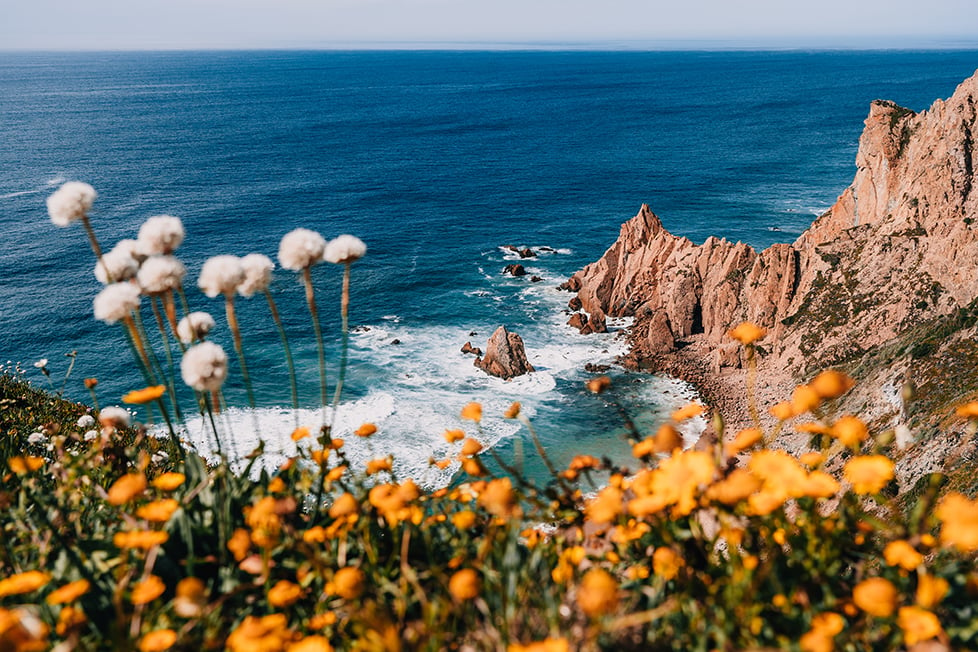 The rocky coastline of the far west of Europe