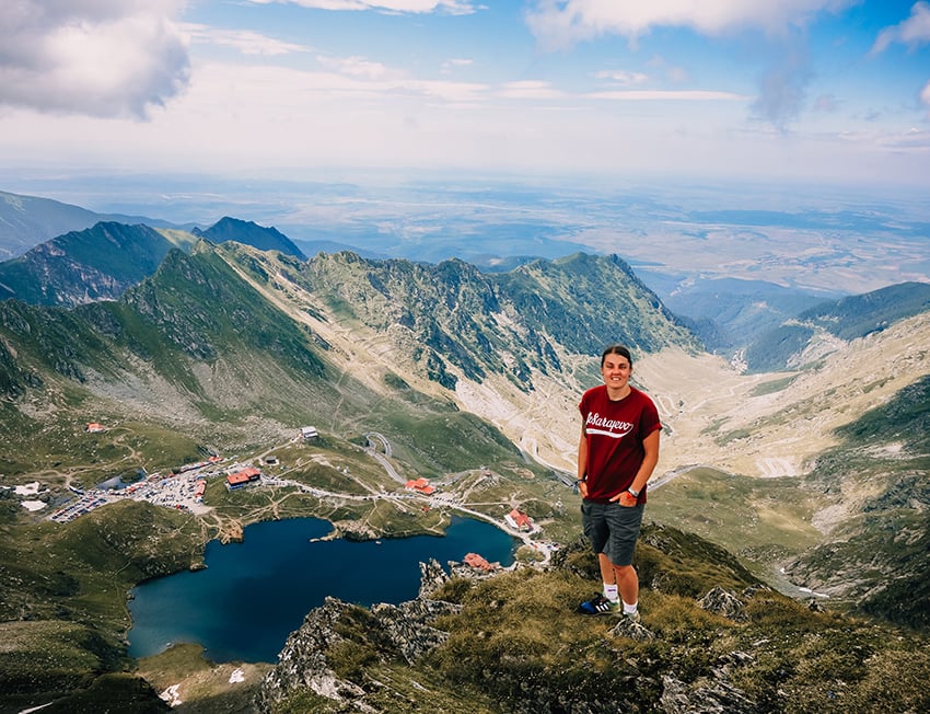 Hiking in Transylvania in Romania