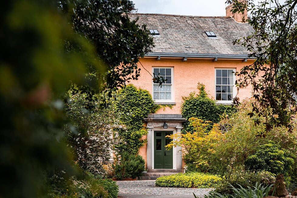 A large English house in the countryside