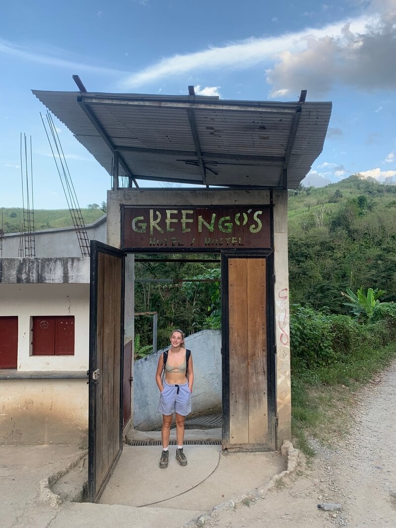 Greengo's Hostel entrance