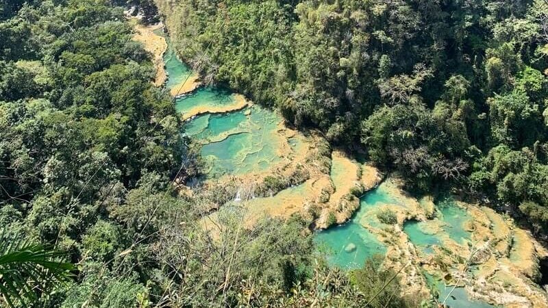 Cahabón River at Semuc Champey, Guatemala