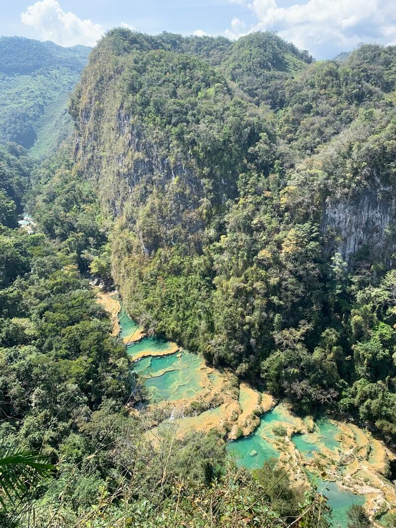 Cahabón River at Semuc Champey, Guatemala 