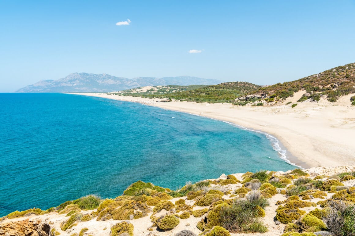 Patara beach in Antalya