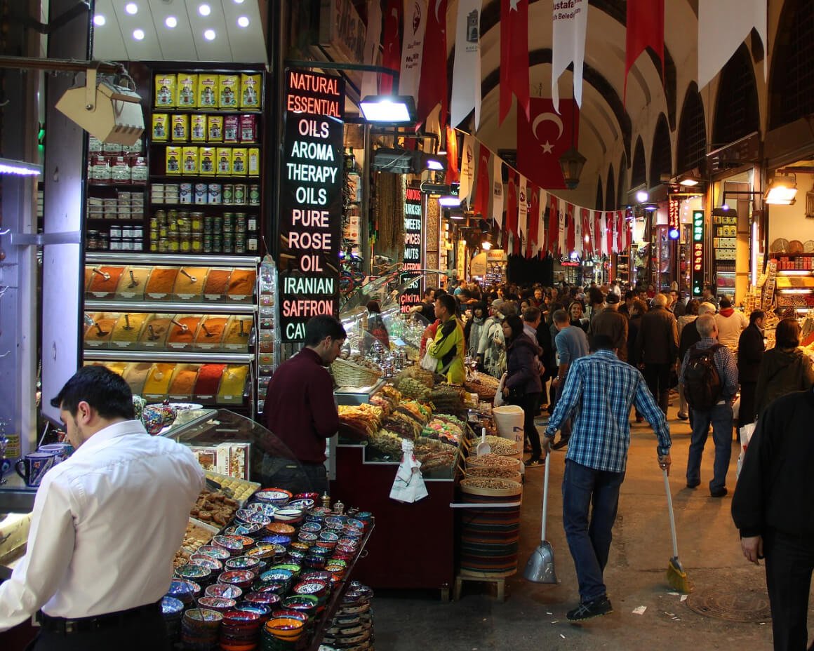 Grand bazaar Istanbul Turkey