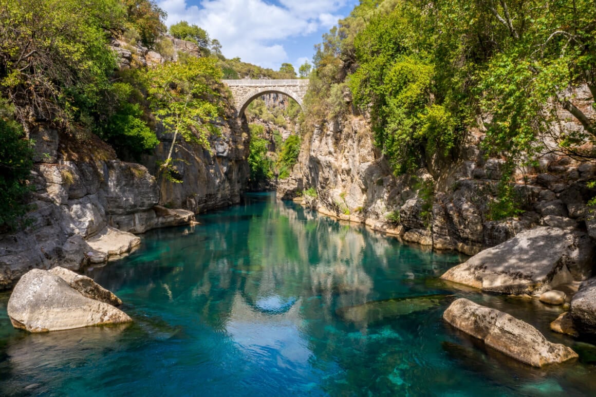 Koprulu national Park in Turkey