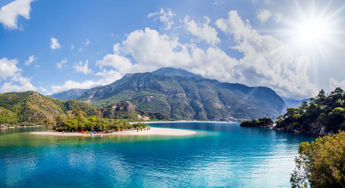 Blue lagoon in Oludeniz