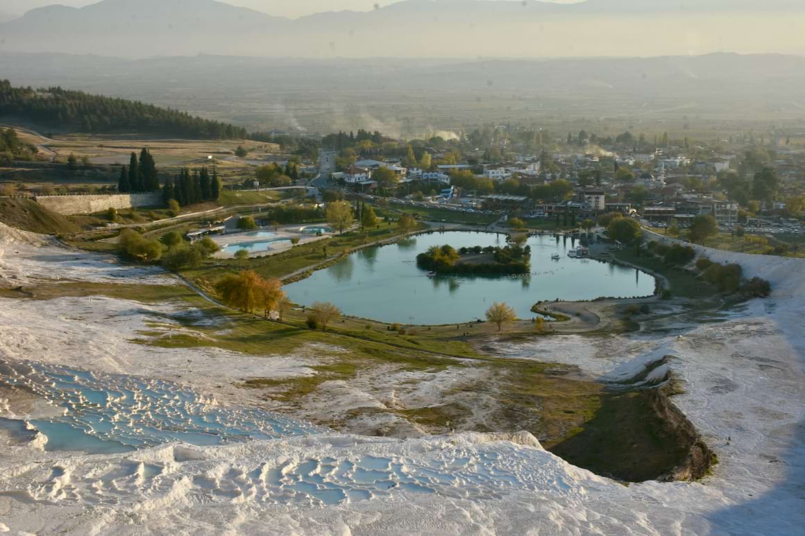 Pamukkale travertines Turkey