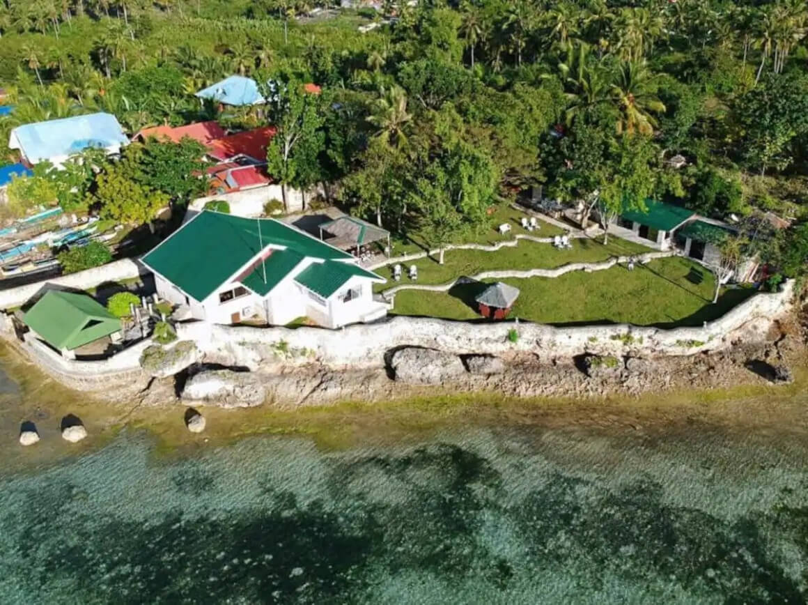 A secluded homestay on the South West Island of Cebu overlooking the ocean.