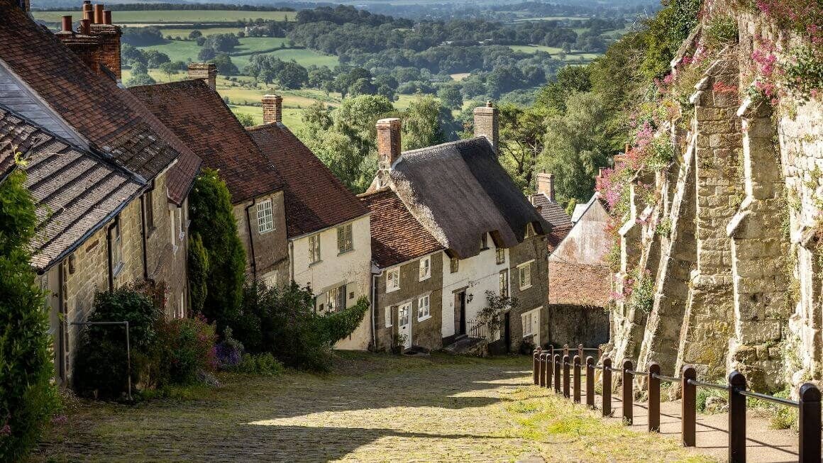 England Gold Hill Shaftesbury