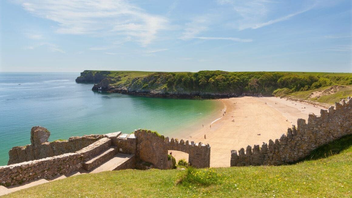 Pembrokeshire Barafundle Bay