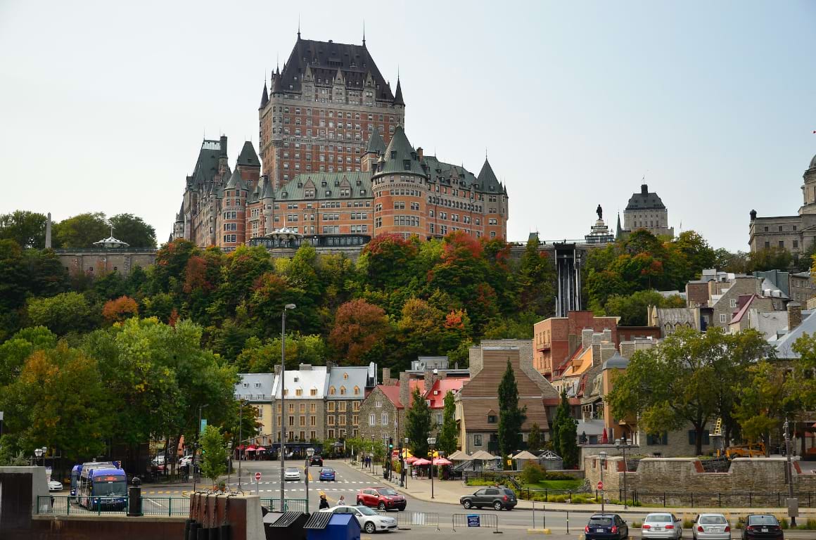 View of Quebec city Canada