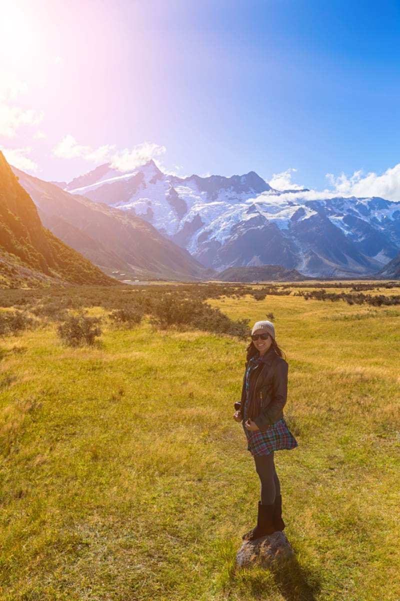 Mt. Cook National Park in New Zealand