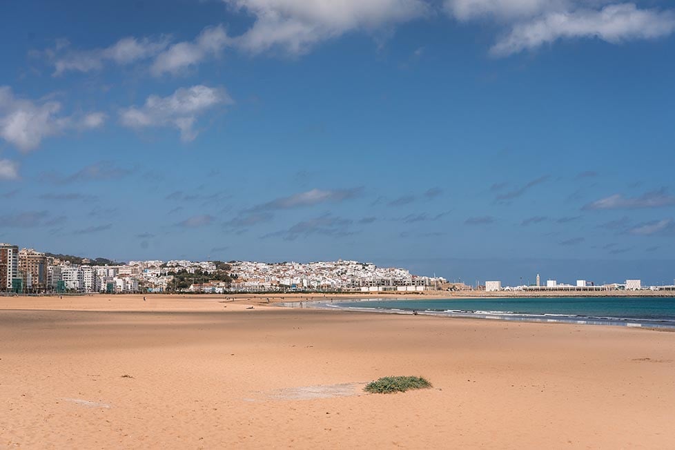 A beach in Morocco