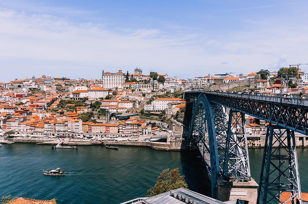 The bridge of Porto, Portugal