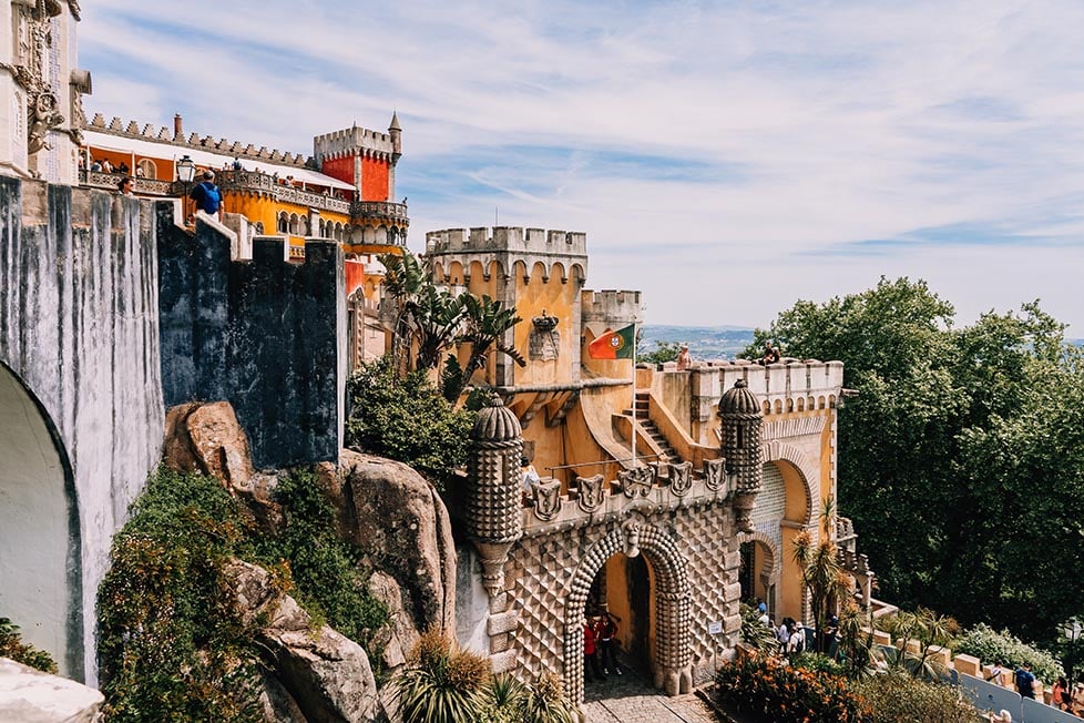 Pena Palace in Sintra, Portugal