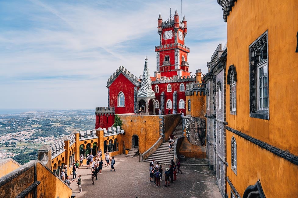 Pena Palace in Sintra, Portugal