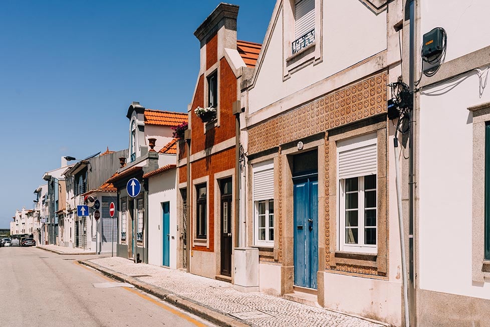 A quaint street in Portugal