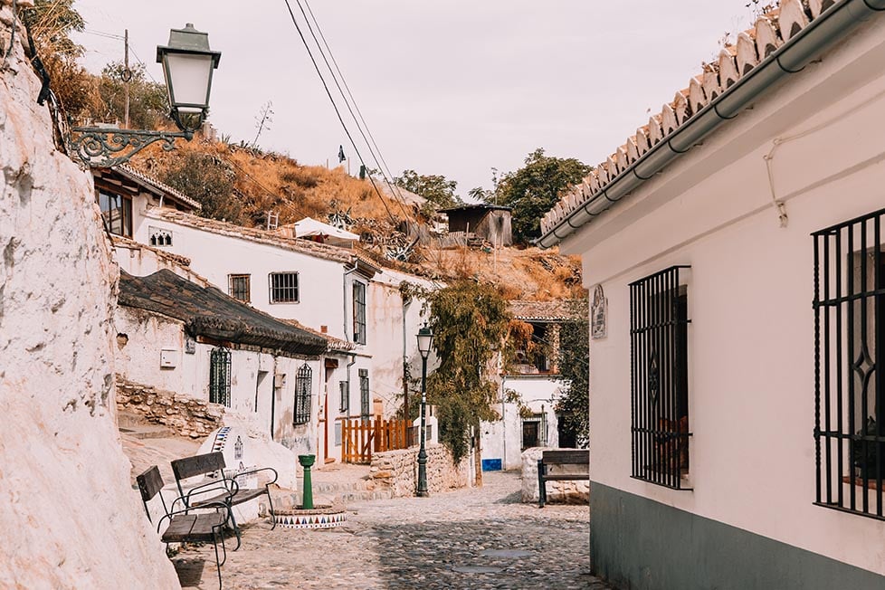 A small street in Andalusia, Spain