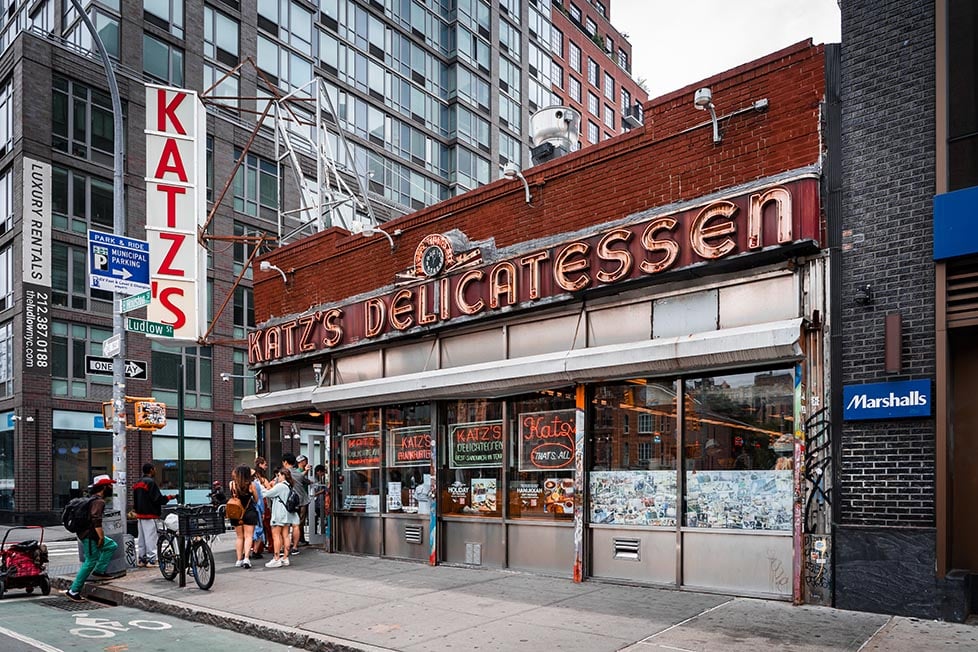 Katz Deli in NYC