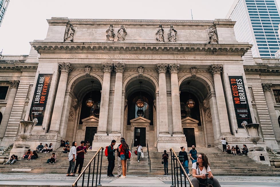 The New York Public Library in NYC