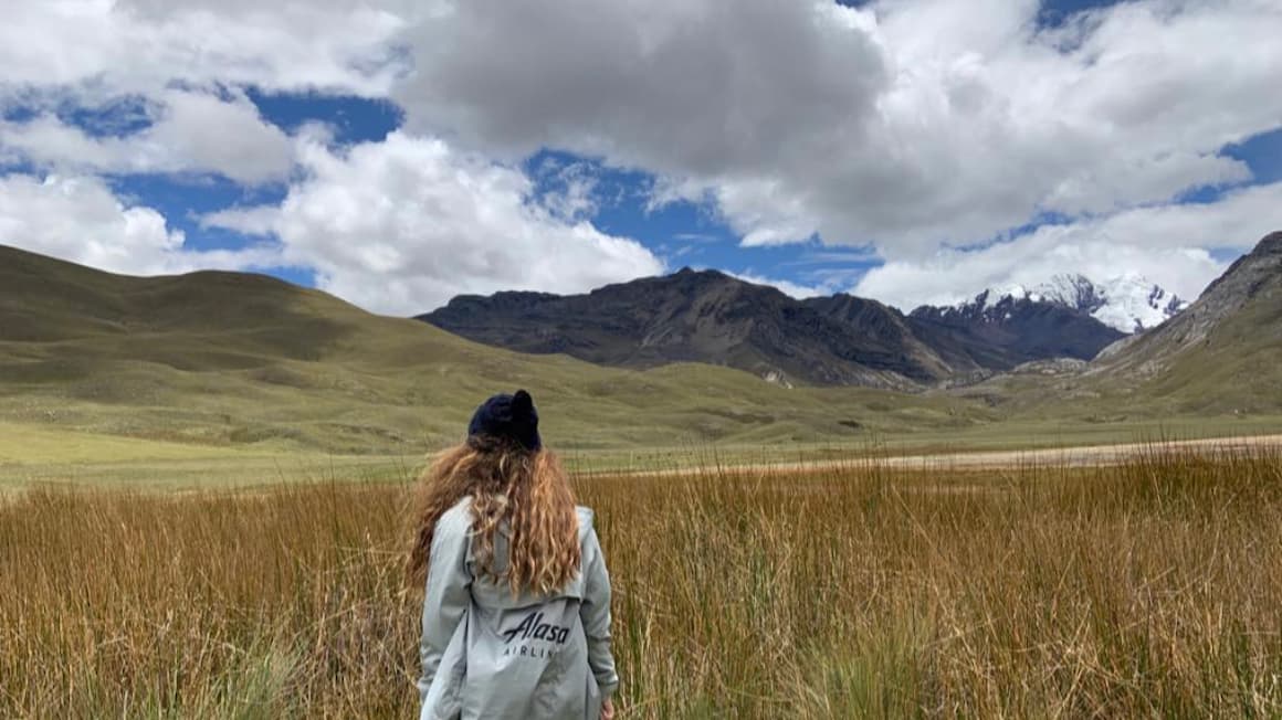 wondering through the mountains of peru