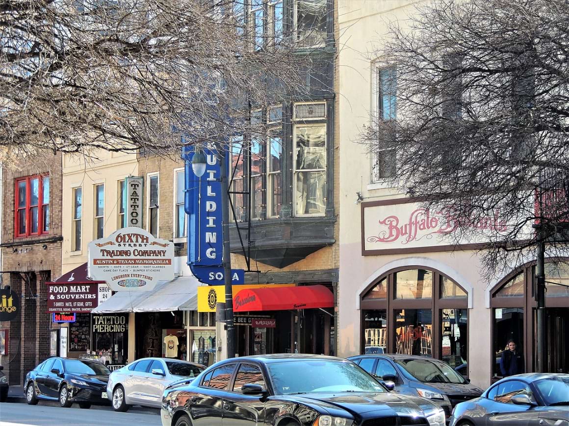 Sixth Street Downtown Austin