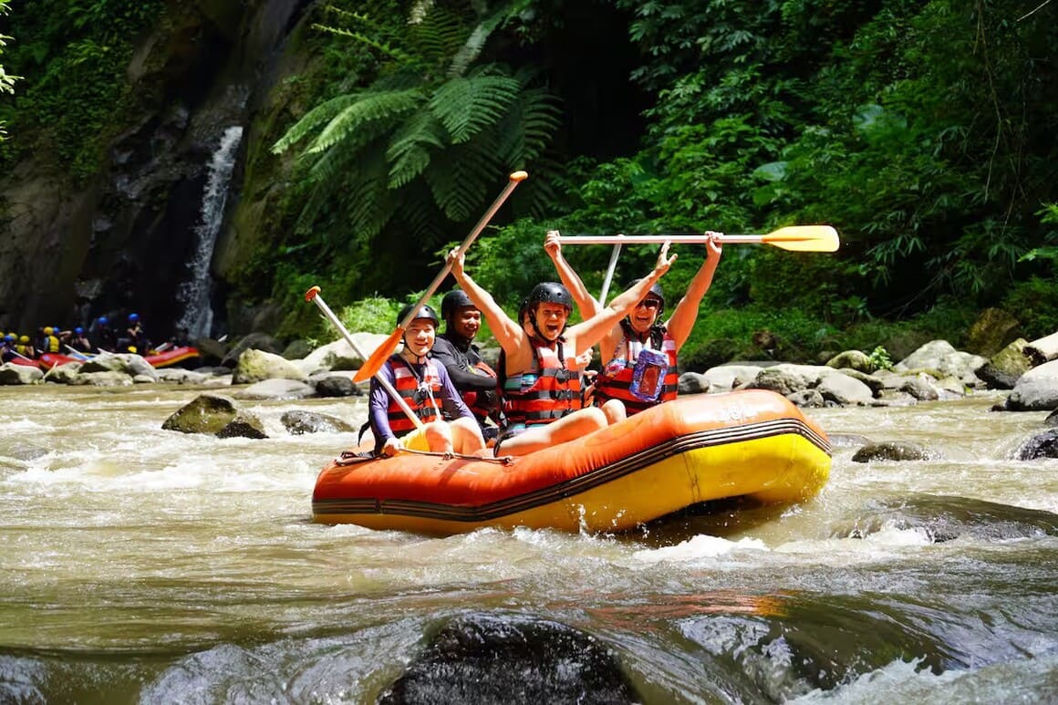 Go White Water Rafting in Bali