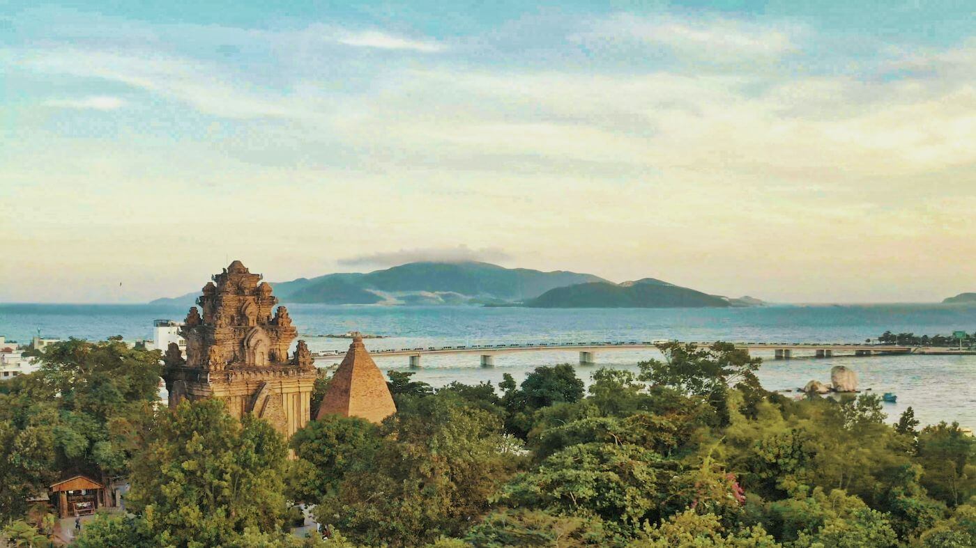 A landscape view of Nha Trang 