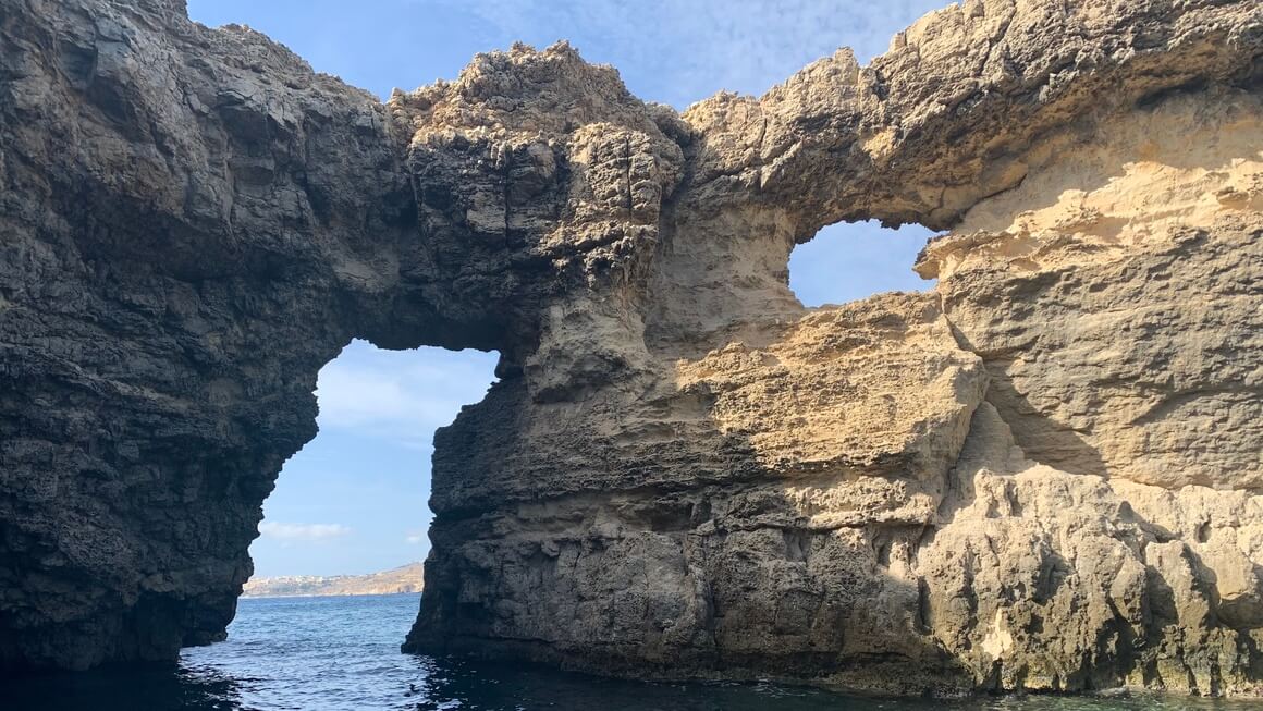 malta cave mediterranean