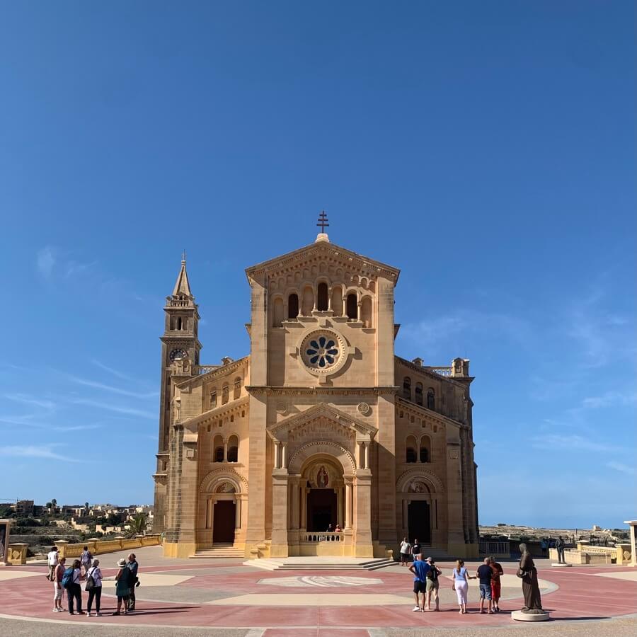 Malta and gozo church Ta' Pinu Basilica