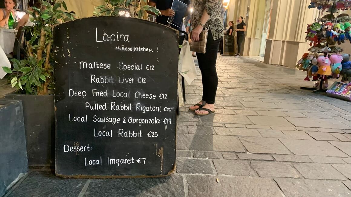 Food in Malta, Valletta Rabbit