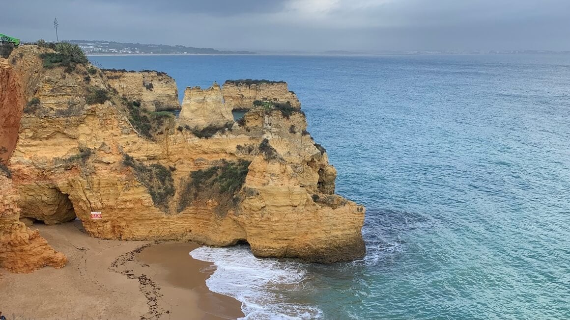 lagos portugal algarve coastline ocean