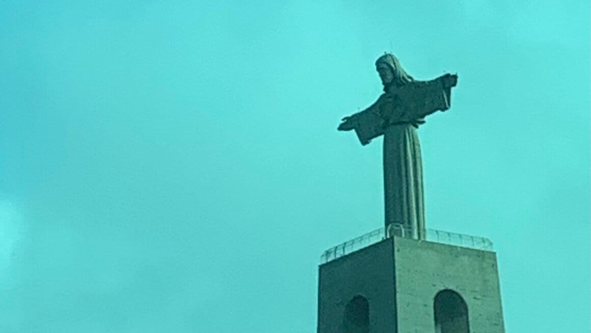 Lisbon statue christ the king