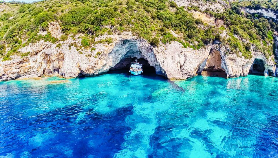 Day Cruise to Paxos Antipaxos and Blue Caves