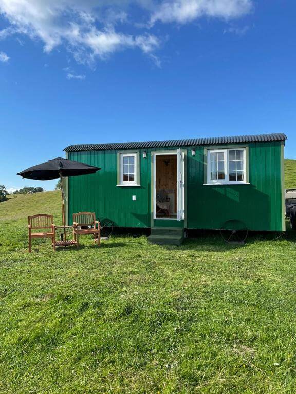 Fauld O Wheat Shepherds Hut uk