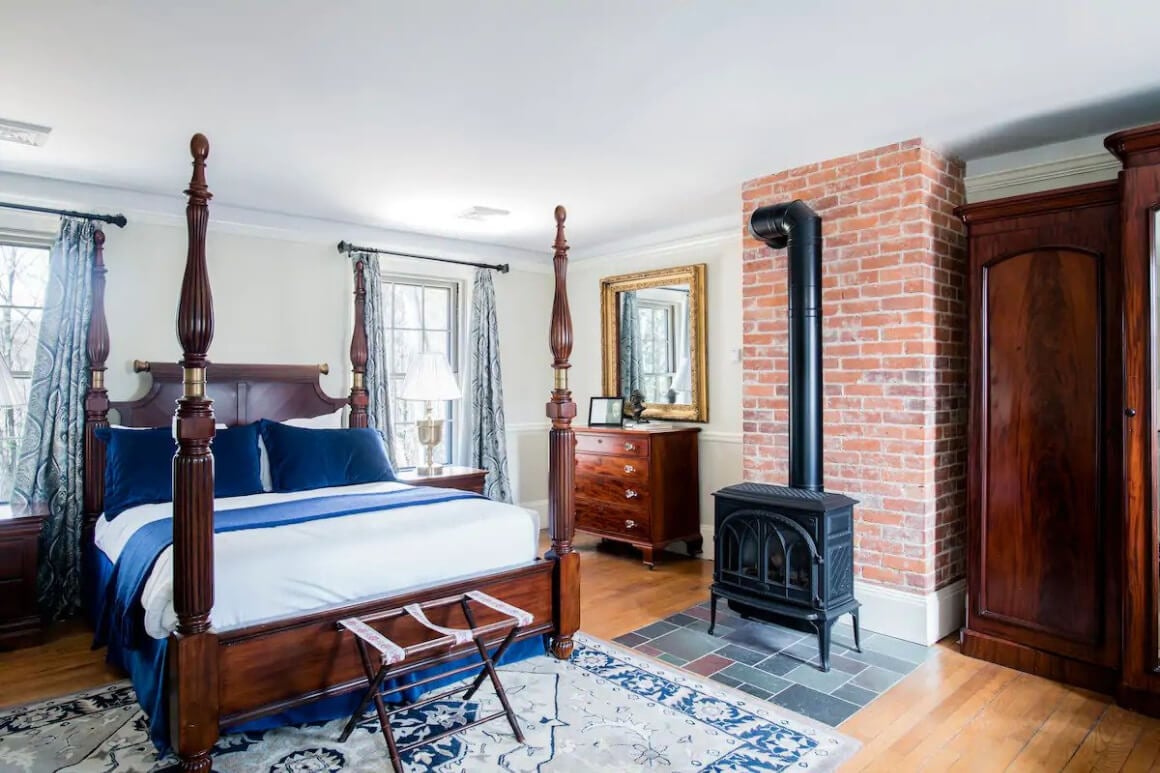 Bedroom in the Historic B&B w/ Elegant Rooms