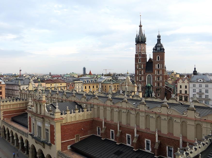 an old building in krakow poland in eastern europe