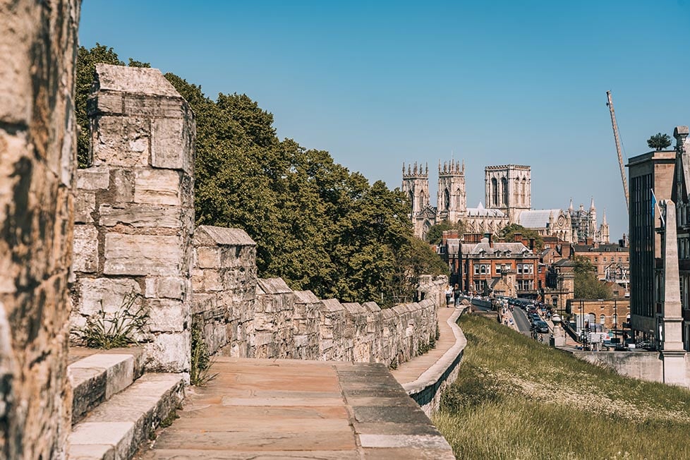 Walking the ancient city walls is a highlight