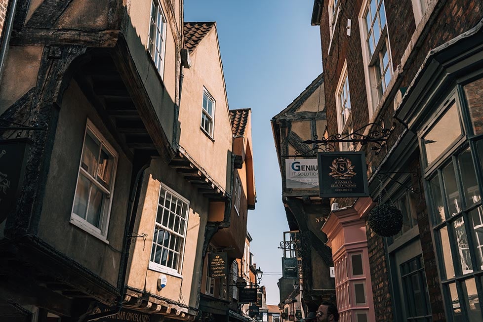 The Shambles is the heart of York