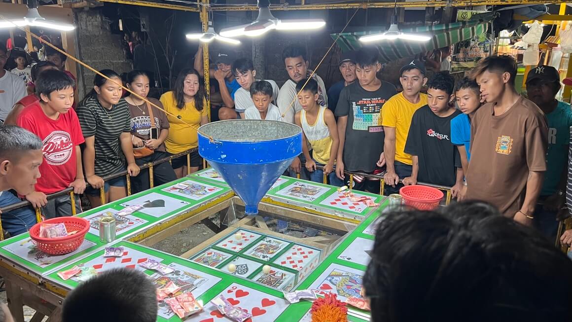 local gambling game in moalboal, cebu, philippines