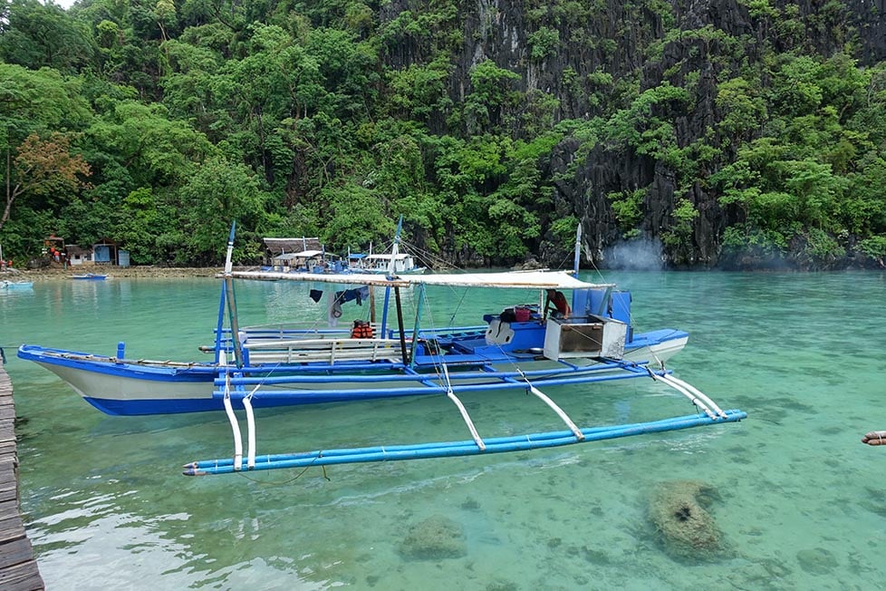 tour guide script in coron palawan