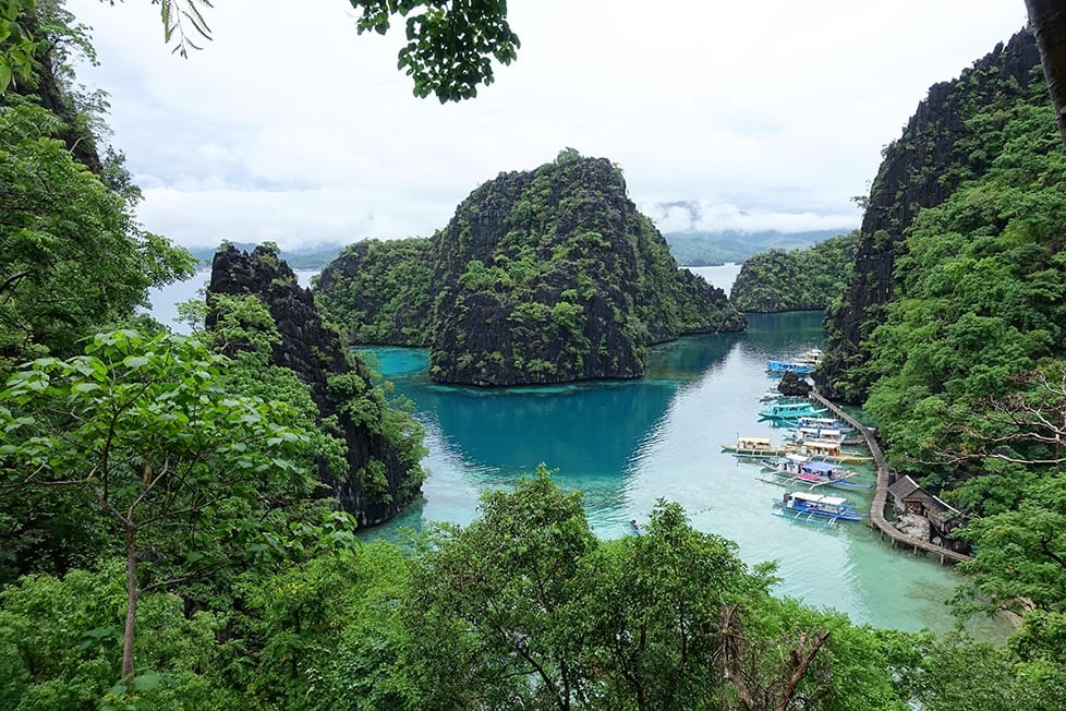 tour guide script in coron palawan