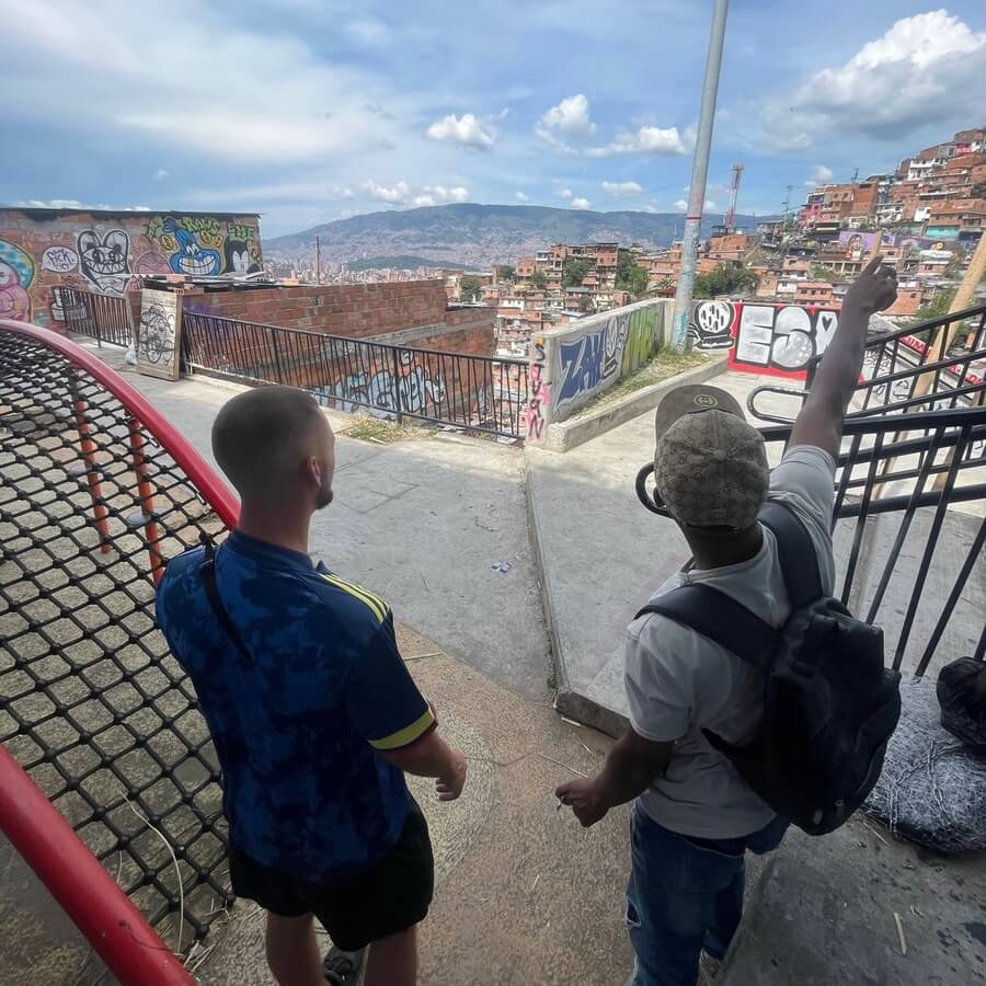 Comuna 13 in Medellin Colombia