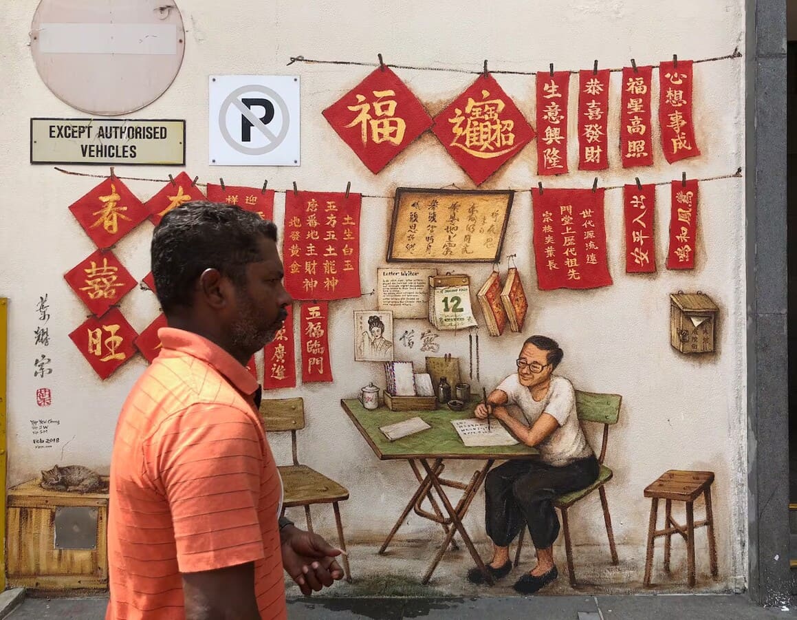 wander the city alongside a local singapore